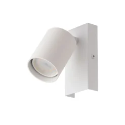 D'Lite Vägglampa Prisma Metall Vit | IP20 - Passande för 1x GU10