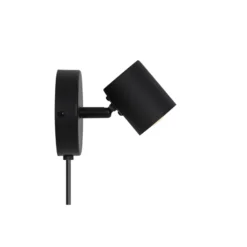 D'Lite Vägglampa Trop Sandig Svart | Passande För 1x GU10