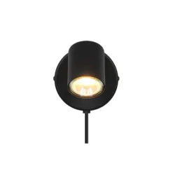 D'Lite Vägglampa Trop Sandig Svart | Passande För 1x GU10