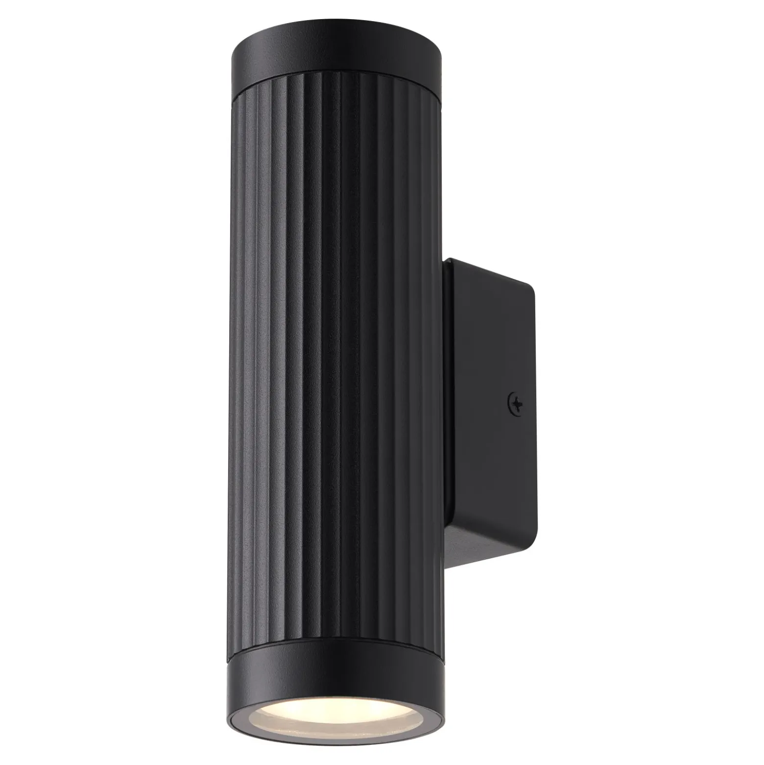 D'Lite Vägglampa Velor Svart Up & Down | IP54 - Passande för 2x GU10