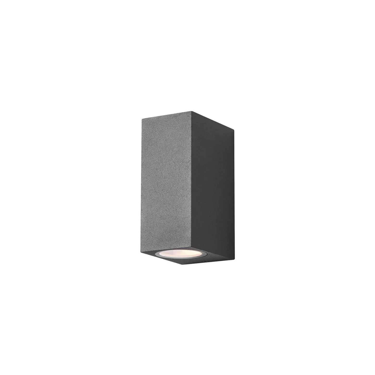 D'Lite Vägglampa Vrebos Svart Up & Down | IP54 - Passande För 2x GU10