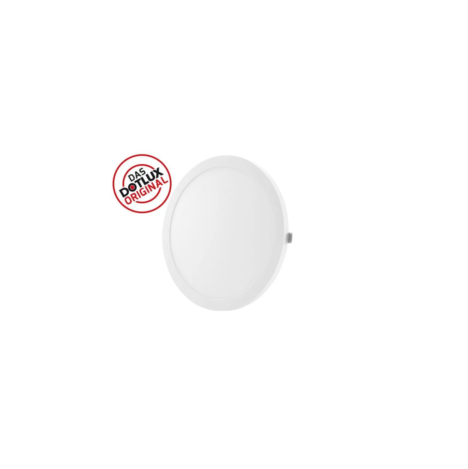 Dotlux LED Downlight Unisize Plus Vit 24W 2200lm 120D - 830-857 CCT | 290mm - Utskärning 60-260mm - Dimbar