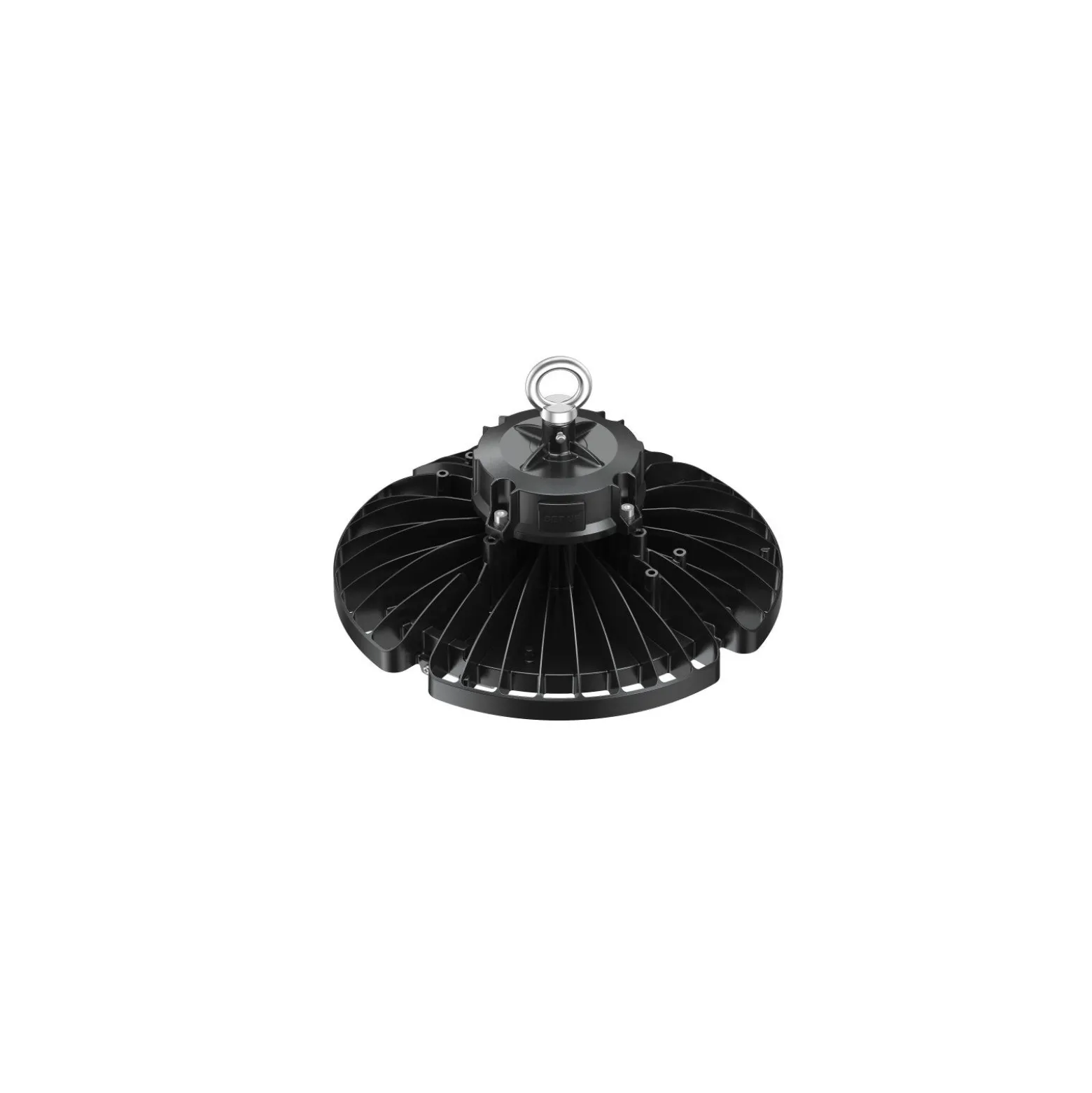 Dotlux LED Highbay Lightshower Smart Plus Svart 120W 21092lm 120D - 840 Kallvit | IP54 - 1-10V Dimbar - Justerbara Watt