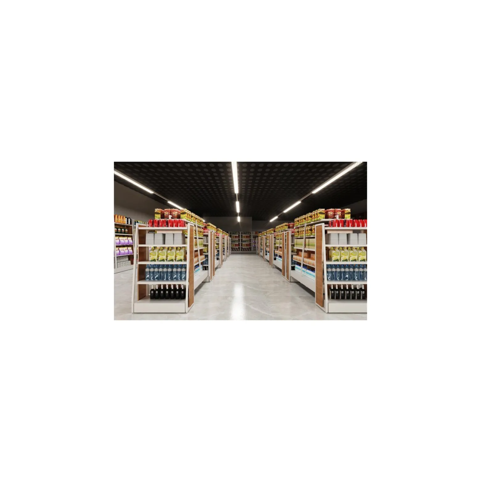 Dotlux LED-skenbelysning Insert Linea Track Svart 59W 9185lm 120D - 940 Kallvit | 150cm - Bästa Färgåtergivning