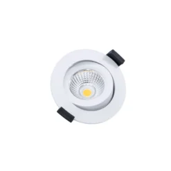 Dotlux LED Spot Cirkel Minidim Vit 6W 580lm 38D - 930 Varm Vit | Utskärning 68mm - Bästa Färgåtergivning - Dimbar