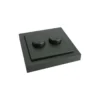 EcoDim Dimmerknapp DUO Busch-Jaeger Future Linear incl. Rotary Lock Platta