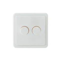 EcoDim Dimmerknapp DUO PEHA incl. Rotary Lock Platta