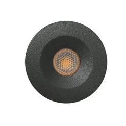 EcoDim Infälld Spot Mini Antracit 2.5W 155lm 30D - 827 Extra Varm Vit | 35mm - Utskärning 28mm - IP67 - Dimbar