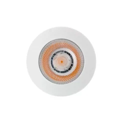 EcoDim Infälld Spot Vit 3W 240lm 90D - 827 Extra Varm Vit | 62mm - Utskärning 55mm - IP54 - Dimbar