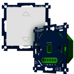 EcoDim.18 LED Dimmer Touch 0-250W(RLC) + EcoDim.20 Unit