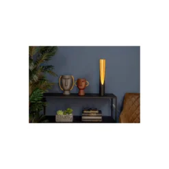 Eglo Bordslampa Barbotto Stål Svart, Guld 4.5W 345lm - 830 Varm Vit | Passande för 1x GU10