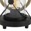 Eglo Bordslampa Bradford Stål Svart | Passande För 1x E27