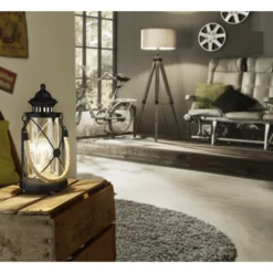 Eglo Bordslampa Bradford Stål Svart | Passande För 1x E27