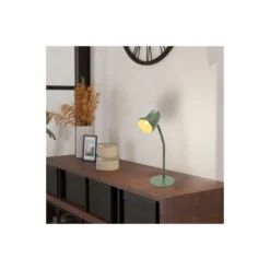 Eglo Bordslampa Carlo Stål Grön | Passande för 1x E14