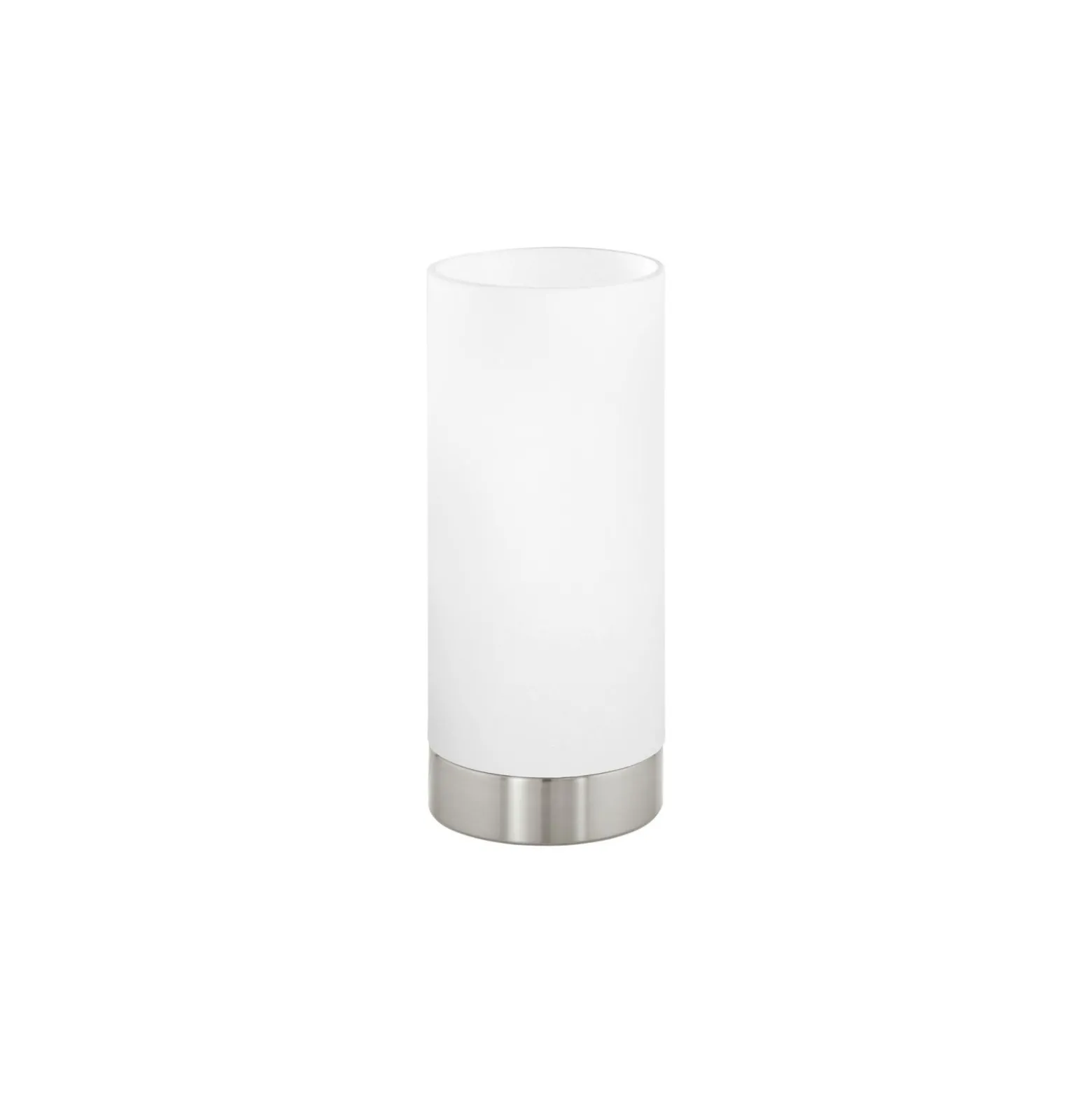 Eglo Bordslampa Damasco 1 Stål Satin Nickel | IP20 - Passande för 1x E27