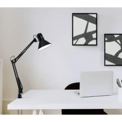 Eglo Bordslampa Firmo Stål Svart | Passande För 1x E27