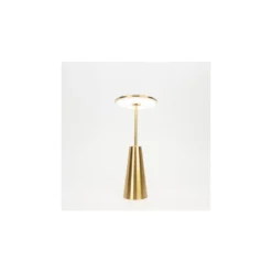 Eglo Bordslampa Piccola Stål Guld 2W 270lm - 824-830-840 CCT | IP54 - Touch Dimbar - USB-C