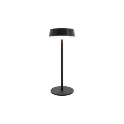 Eglo Bordslampa Simeri Solar Stål Svart 3W 250lm - 830-860 Justerbar Vit | IP44 - Touchdimmerbar - USB-C