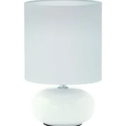 Eglo Bordslampa Trondio Ceramic Vit | Passande För 1x E14