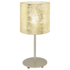 Eglo Bordslampa Viserbella Stål Guld | Passande För 1x E27