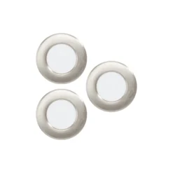 Eglo Connect.Z Smart Infälld Spot Badrumsbelysning Fueva 6-Z Plast Satin Nickel 8.4W 1020lm - 827-865 Justerbar Vit + RGB | Dimbar