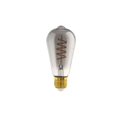 Eglo Connect.Z Smart LED Edison E27 Filament Smokey 4W 150lm - 820 Extra Varm Vit | Dimbar - Ersättare 15W