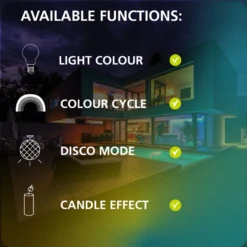 Eglo Connect.Z Smart LED E27 Edison Filament Klar 4W 500lm - 822 Extra Varm Vit | Dimbar - Ersättare 40W