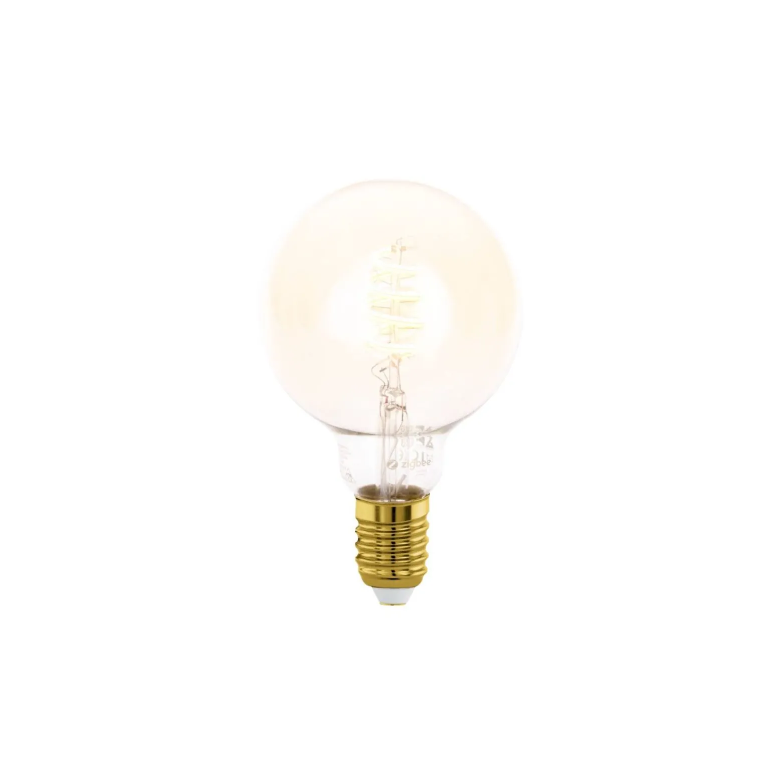 Eglo Connect.Z Smart LED Globe E27 Filament Ambar 4.9W 360lm - 827-865 Justerbar Vit | Dimbar - Ersättare 25W