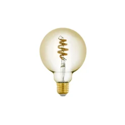 Eglo Connect.Z Smart LED Globe E27 Filament Ambar 4.9W 360lm - 827-865 Justerbar Vit | Dimbar - Ersättare 25W
