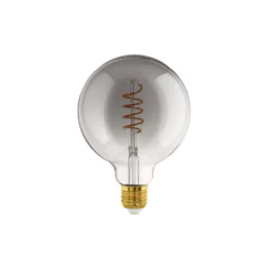 Eglo Connect.Z Smart LED Globe E27 Filament Smokey 4W 150lm - 820 Extra Varm Vit | Dimbar - Ersättare 15W