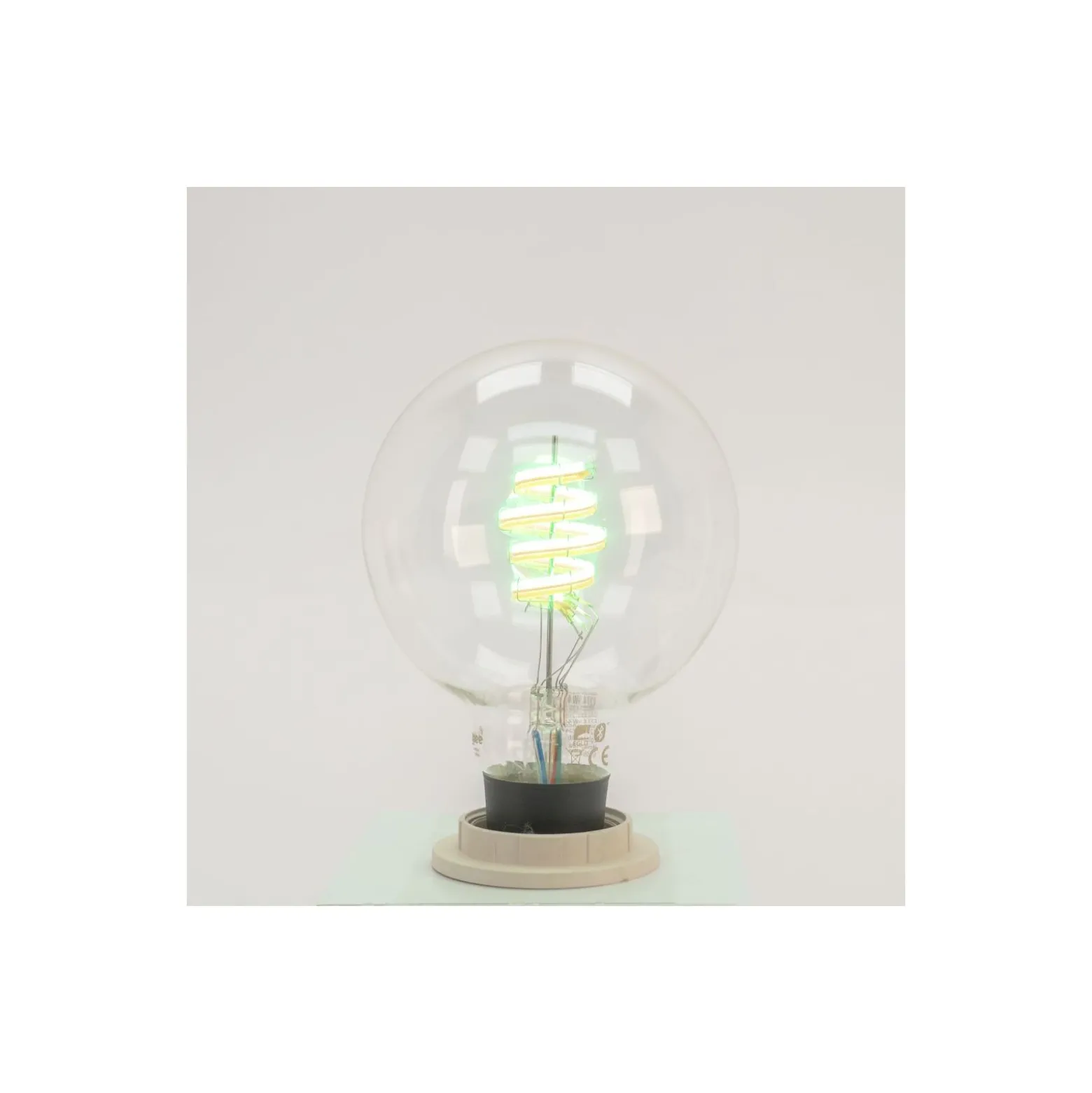 Eglo Connect.Z Smart LED Globe E27 Filament Klar 4.9W 400lm - 830 Varm Vit + RGB | Dimbar - Ersättare 40W