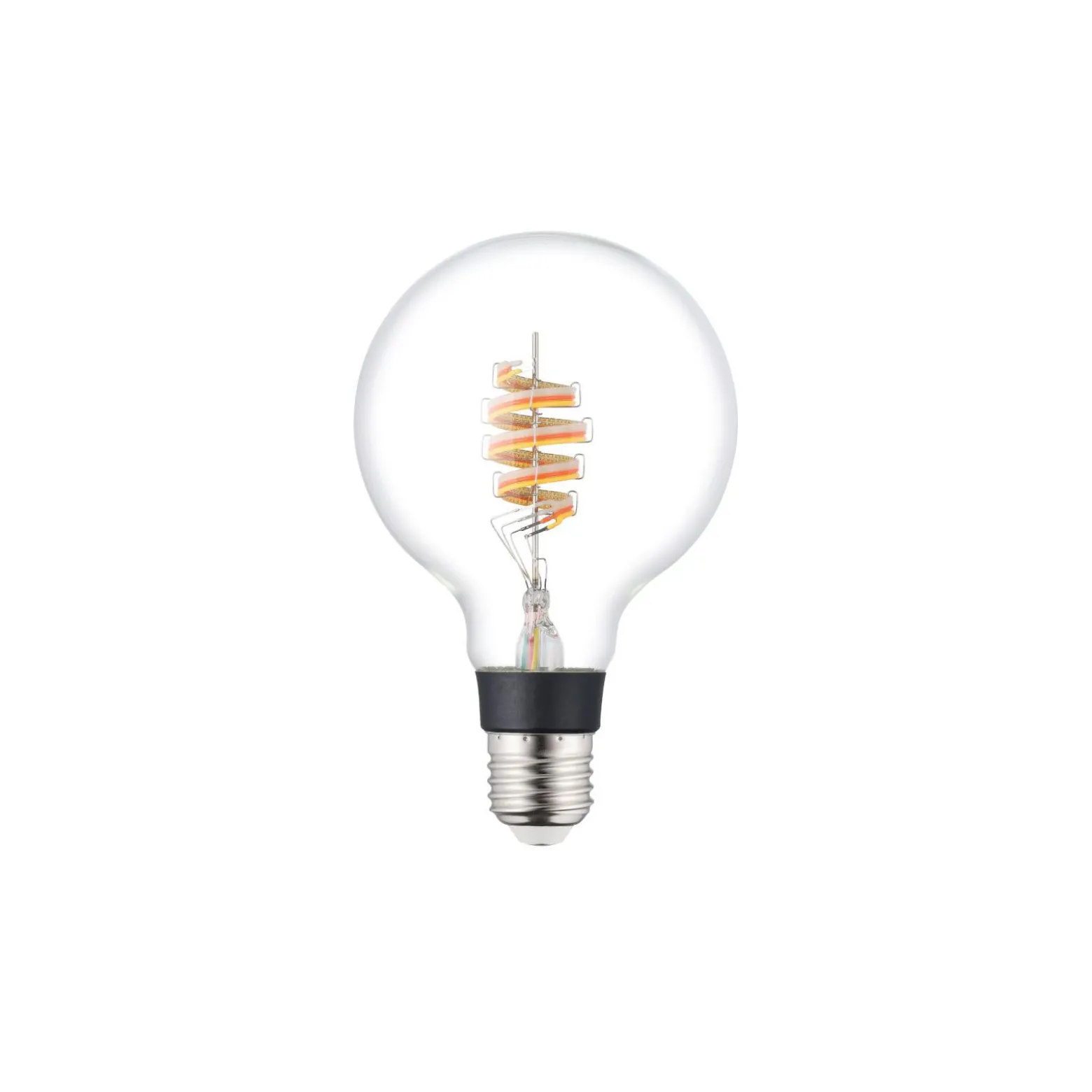 Eglo Connect.Z Smart LED Globe E27 Filament Klar 4.9W 400lm - 830 Varm Vit + RGB | Dimbar - Ersättare 40W