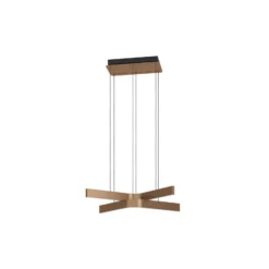 Eglo Connect.Z Smart Pendellampa Folcino-Z Stål Bronze, Svart 36W 3720lm - 827-865 Justerbar Vit + RGB | Dimbar