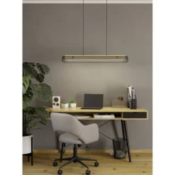 Eglo Connect.Z Smart Pendellampa Kokomo- Stål Svart 34W 4100lm - 827-865 Justerbar Vit | Dimbar