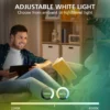 Eglo Connect.Z Smart Taklampa Carosso Aluminium Svart 4W 440lm - 827-865 Justerbar Vit | Dimbar
