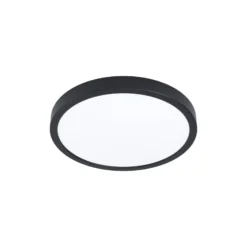 Eglo Connect.Z Smart Taklampa Badrumsbelysning Fueva 6-Z Plast Svart 14.3W 1800lm - 827-865 Justerbar Vit + RGB | Dimbar