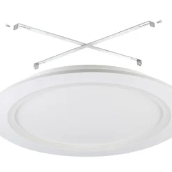 Eglo Connect.Z Smart Taklampa Padrogiano-Z Stål Vit 9.7W 1170lm - 827-865 Justerbar Vit | 595mm - Dimbar