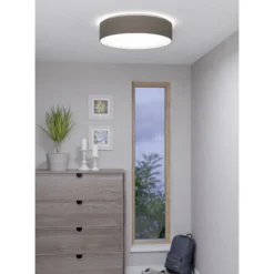Eglo Connect.Z Smart Taklampa Romaro-Z Stål Vit 35W 3500lm - 827-865 Justerbar Vit | 570mm - Dimbar