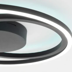 Eglo Connect.Z Smart Taklampa Calagrano-Z Aluminium Svart 20W 2750lm - 827-865 Justerbar Vit | 450mm - Dimbar