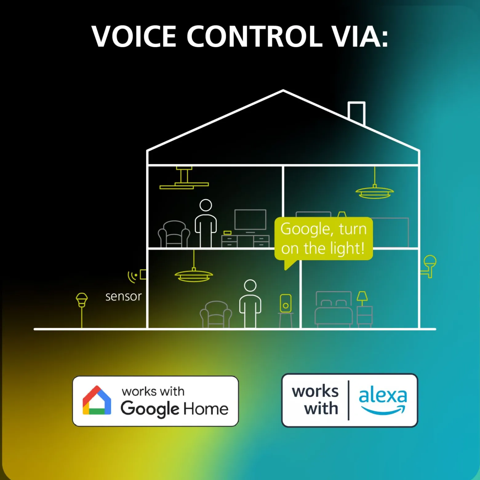 Eglo Connect.Z Smart Taklampa Tollos-Z Aluminium Svart 11W 1250lm - 827-865 Justerbar Vit | 550mm - Dimbar