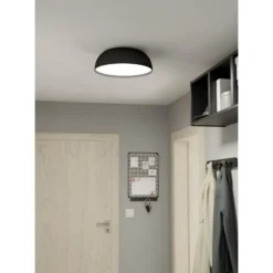 Eglo Connect.Z Smart Taklampa Tollos-Z Aluminium Svart 7W 900lm - 827-865 Justerbar Vit | 400mm - Dimbar