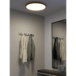 Eglo Connect.Z Smart Taklampa Sarsina-Z Aluminium Svart 41W 5800lm - 827-865 Justerbar Vit | 600mm - Dimbar