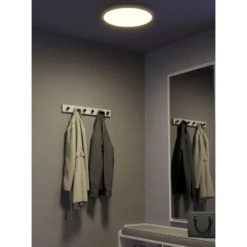 Eglo Connect.Z Smart Taklampa Sarsina-Z Aluminium Vit 33W 4300lm - 827-865 Justerbar Vit | 450mm - Dimbar