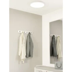 Eglo Connect.Z Smart Taklampa Sarsina-Z Aluminium Vit 33W 4300lm - 827-865 Justerbar Vit | 450mm - Dimbar