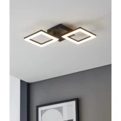 Eglo Connect.Z Smart Taklampa Paranday-Z Stål Svart 11W 1360lm - 827-865 Justerbar Vit | Dimbar