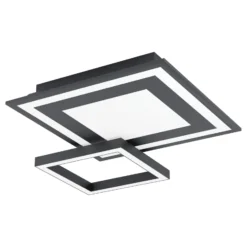 Eglo Connect.Z Smart Taklampa Savatarila-Z Stål Svart 2W 330lm - 827-865 Justerbar Vit | Dimbar