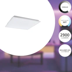 Eglo Connect.Z Smart Taklampa Herrora-Z Aluminium Vit 22W 2900lm - 827-865 Justerbar Vit | Dimbar