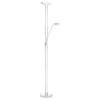Eglo Golvlampa Baya Led Stål Krom 20W 2440lm - 830 Varm Vit | Dimbar