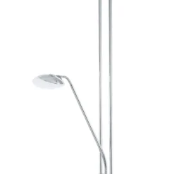 Eglo Golvlampa Baya Led Stål Krom 20W 2440lm - 830 Varm Vit | Dimbar