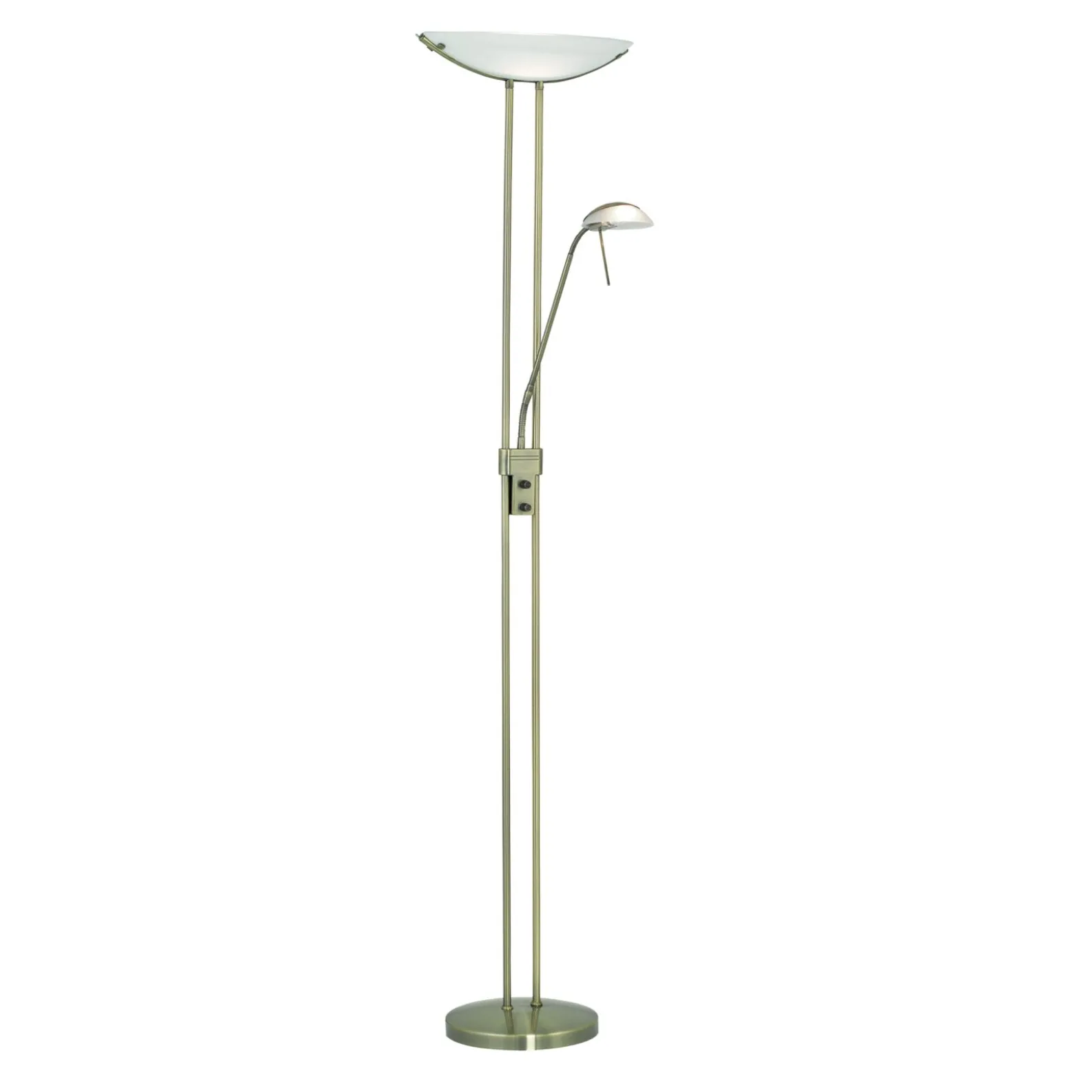 Eglo Golvlampa Baya Stål Guld | Passande För 1x R7s och 1x G9